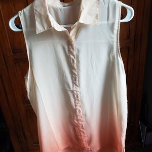 Ladies button down top